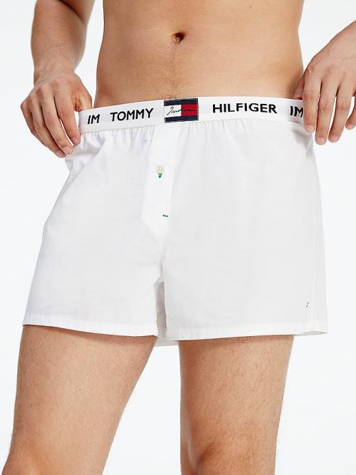 Tommy Hilfiger TOMMYXINDYA Boxer Shorts Ženske Spodnje Perilo Bela | TH073YEW