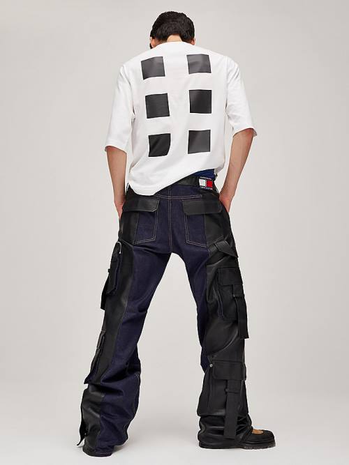 Tommy Hilfiger TOMMYXROMEO Dual-Gender Jeans Ženske Hlače Modra | TH023PSZ