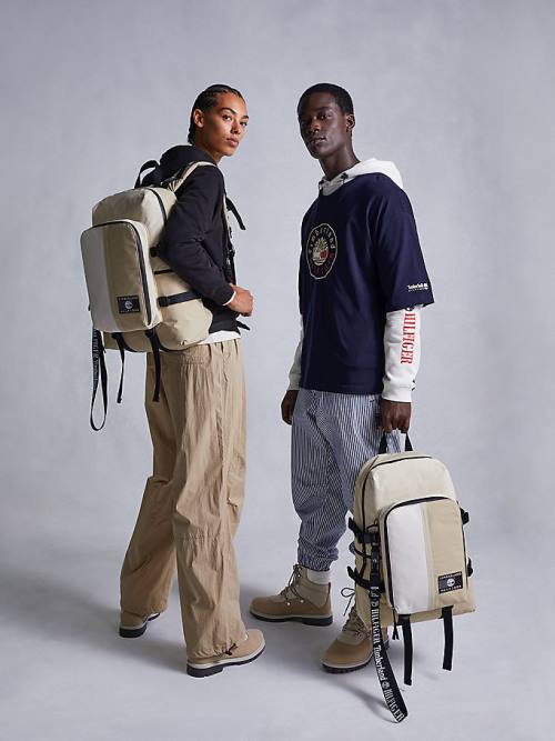 Tommy Hilfiger TOMMYXTIMBERLAND Reimagined Backpack Moški Torbice Kaki | TH258XVY