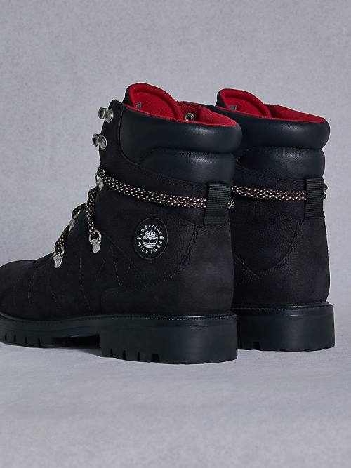 Tommy Hilfiger TOMMYXTIMBERLAND Waterproof Hiking Moški Škornji Črna | TH064TSA