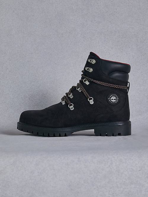 Tommy Hilfiger TOMMYXTIMBERLAND Waterproof Hiking Moški Škornji Črna | TH064TSA