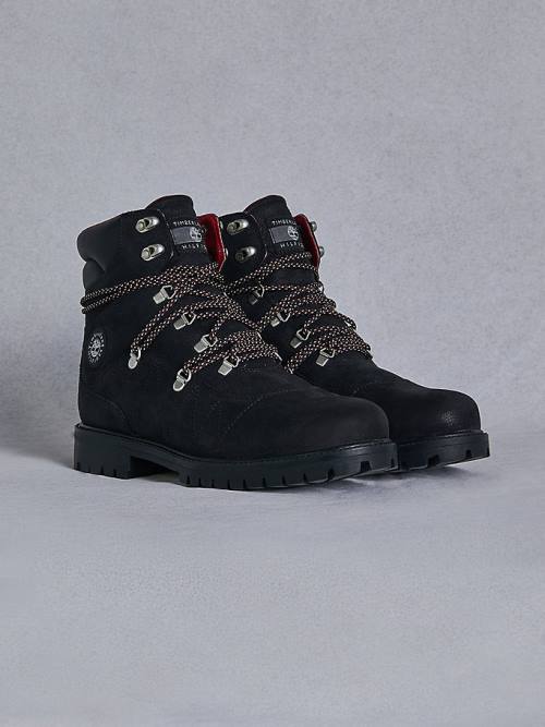 Tommy Hilfiger TOMMYXTIMBERLAND Waterproof Hiking Moški Škornji Črna | TH064TSA