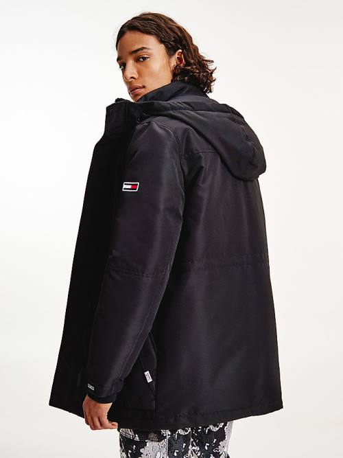 Tommy Hilfiger Tech Padded Parka Moški Jakne Črna | TH705GSL