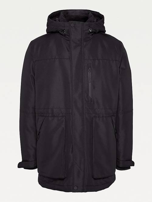 Tommy Hilfiger Tech Padded Parka Moški Jakne Črna | TH705GSL