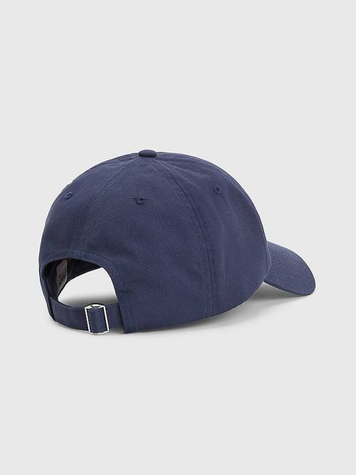 Tommy Hilfiger Tommy Jeans Flag Cap Moški Kapa Modra | TH956EOG