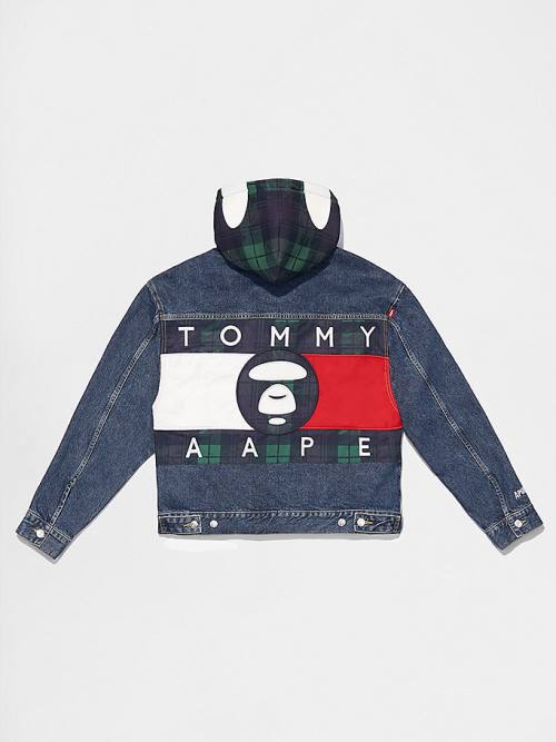 Tommy Hilfiger Tommy X AAPE Denim Moški Jakne Denim | TH293NYR