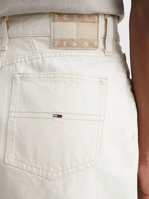 Tommy Hilfiger Tonal Logo Denim Mini Ženske Krilo Denim | TH629CJZ