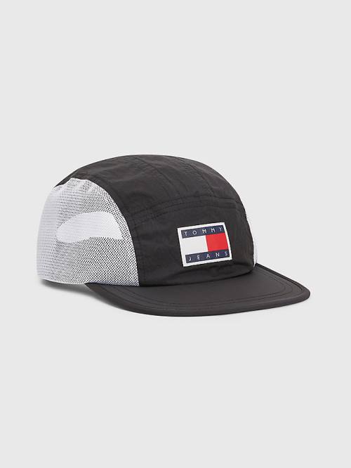 Tommy Hilfiger Travel Mesh Cap Moški Kapa Črna | TH460JKB