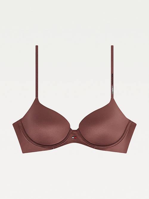 Tommy Hilfiger Ultra Soft Demi-Cup Bra Ženske Spodnje Perilo Vijolična | TH645SYQ