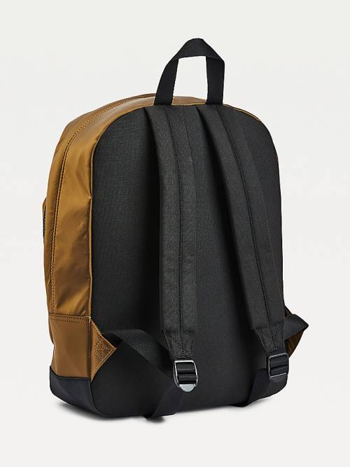 Tommy Hilfiger Utility Backpack Moški Torbice Zlato | TH025TVK