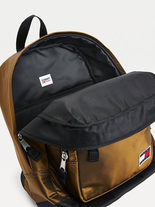 Tommy Hilfiger Utility Backpack Moški Torbice Zlato | TH025TVK