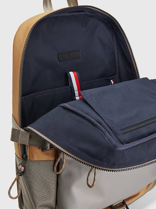 Tommy Hilfiger Utility Backpack Moški Torbice Kaki | TH973IYV