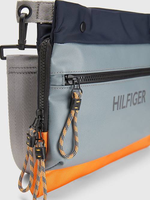 Tommy Hilfiger Utility Small Messenger Moški Torbice Modra | TH137RIG