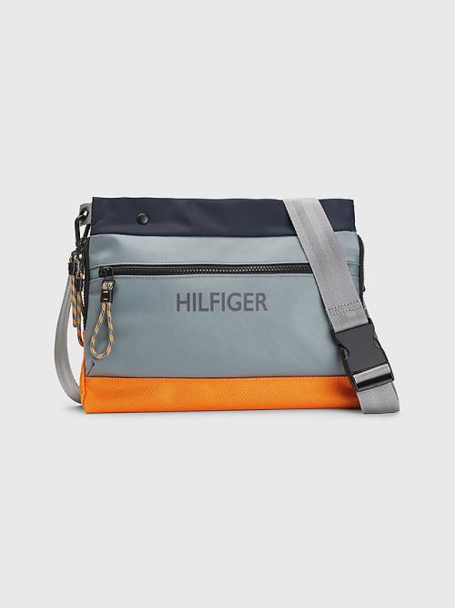 Tommy Hilfiger Utility Small Messenger Moški Torbice Modra | TH137RIG