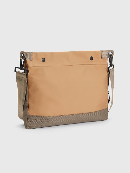 Tommy Hilfiger Utility Small Messenger Moški Torbice Kaki | TH321KIM