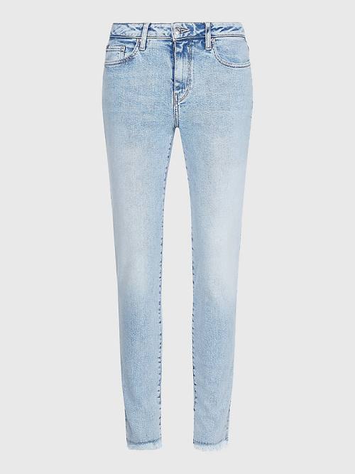 Tommy Hilfiger Venice Mid Rise Slim Ženske Kavbojke Denim | TH491XLW