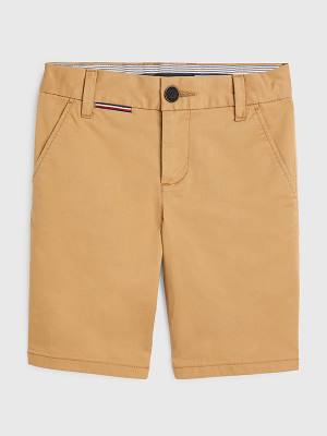 Tommy Hilfiger 1985 Essential Chino Shorts Fantje Hlače Kaki | TH230MOX