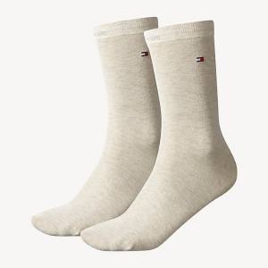 Tommy Hilfiger 2-Pack Casual Ženske Nogavice Bež | TH187BCE