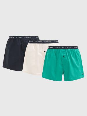 Tommy Hilfiger 3-Pack Logo Waistband Boxer Shorts Moški Spodnje Perilo Zlato | TH432OVQ