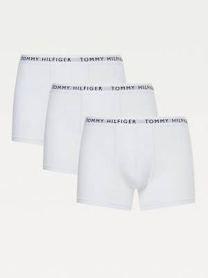 Tommy Hilfiger 3-Pack Logo Waistband Trunks Moški Spodnje Perilo Roza | TH724GIV