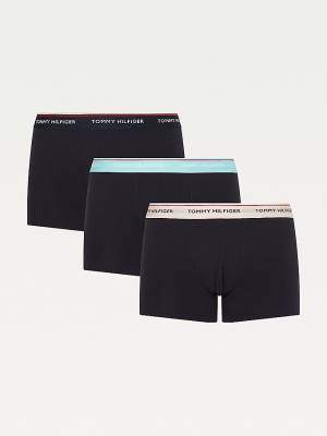 Tommy Hilfiger 3-Pack Premium Essential Trunks Moški Spodnje Perilo Vijolična | TH291DKZ