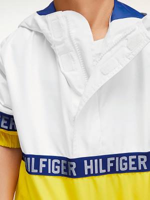 Tommy Hilfiger Adaptive Hooded Colour-Blocked Fantje Jakne Rumena | TH519RJK