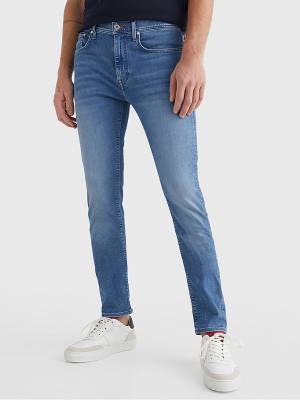 Tommy Hilfiger Bleecker Slim Moški Kavbojke Denim | TH371UVE