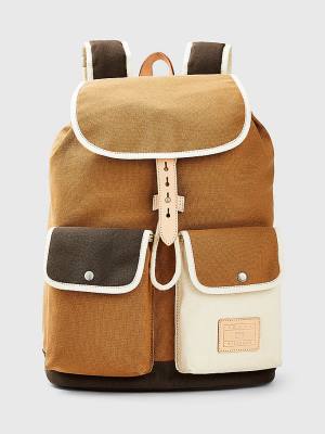 Tommy Hilfiger Canvas Flap Backpack Moški Torbice Kaki | TH728ZDF