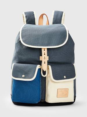 Tommy Hilfiger Canvas Flap Backpack Moški Torbice Modra | TH840XZP