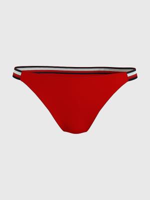 Tommy Hilfiger Cheeky Fit Bikini Bottoms Ženske Kopalke Rdeča | TH352ZOC