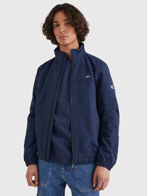 Tommy Hilfiger Classics Bomber Moški Jakne Modra | TH234PHK