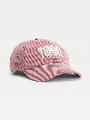 Tommy Hilfiger College Baseball Cap Moški Kapa Roza | TH870XWH