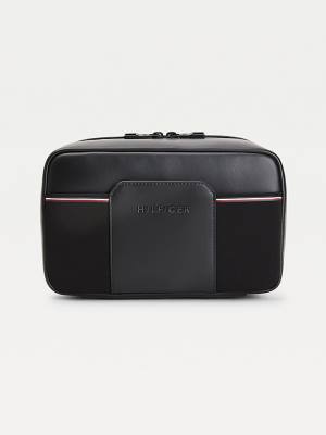 Tommy Hilfiger Commuter Drop Hanging Washbag Moški Torbice Črna | TH374KJG