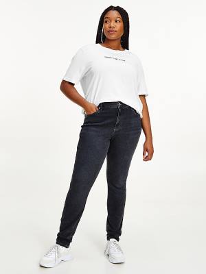 Tommy Hilfiger Curve Melany Ultra High Rise Super Skinny Ženske Kavbojke Denim | TH876WFL