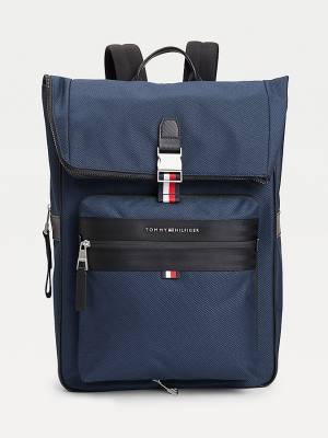 Tommy Hilfiger Elevated Modern 2-In-1 Backpack Moški Torbice Modra | TH395HBD