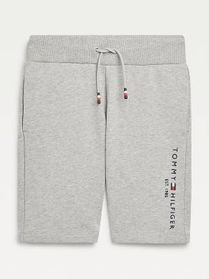 Tommy Hilfiger Essential Drawstring Sweat Shorts Fantje Hlače Siva | TH234UHI