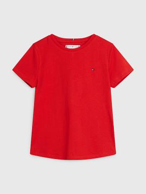 Tommy Hilfiger Essential Knit Dekleta Majice Rdeča | TH465OUE