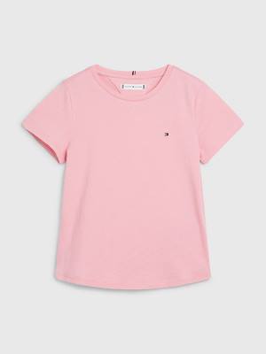 Tommy Hilfiger Essential Knit Dekleta Majice Roza | TH610ZEK
