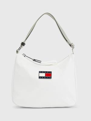 Tommy Hilfiger Festival Shoulder Ženske Torbice Bela | TH410YWU