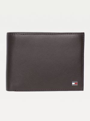 Tommy Hilfiger Leather Flap Moški Denarnice Rjav | TH783WTM