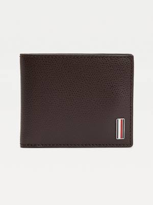 Tommy Hilfiger Leather Small Credit Card Moški Denarnice Rjav | TH927WLA