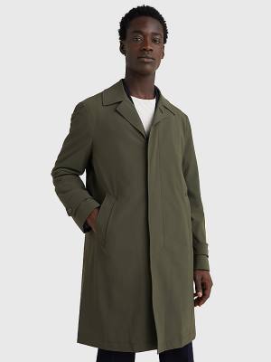 Tommy Hilfiger Light Trench Moški Plašč Zelena | TH908DLQ