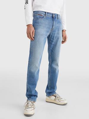 Tommy Hilfiger Ryan Straight Faded Moški Kavbojke Denim | TH914KAU