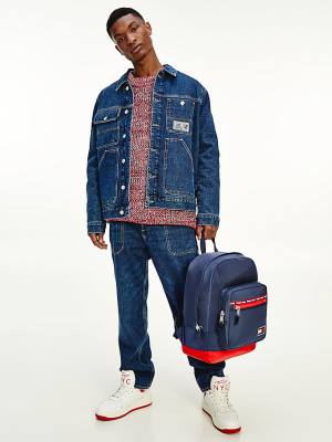 Tommy Hilfiger Skater Relaxed Worker Moški Kavbojke Denim | TH413OVR