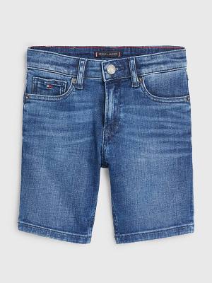 Tommy Hilfiger Spencer Faded Denim Shorts Fantje Hlače Denim | TH896PGK