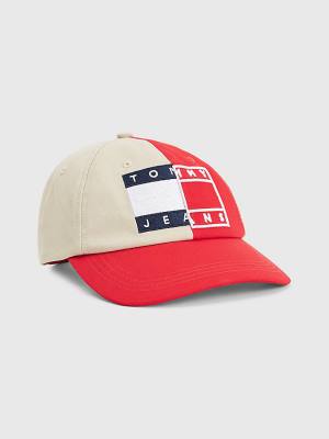 Tommy Hilfiger Spliced Tommy Badge Cap Ženske Kapa Modra | TH928WTO