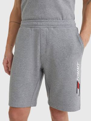 Tommy Hilfiger Sport Essential TH Cool Sweat Moški Kratke Hlače Siva | TH968CPW