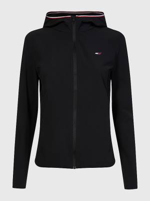 Tommy Hilfiger Sport Zip-Thru Performance Ženske Jakne Črna | TH345ERU