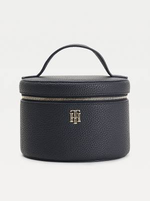 Tommy Hilfiger TH Interlock Vanity Case Ženske Torbice Modra | TH154LRJ