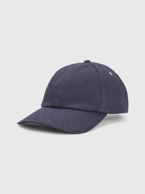 Tommy Hilfiger TH Modern Signature Embroidery Cap Moški Kapa Modra | TH536AIN